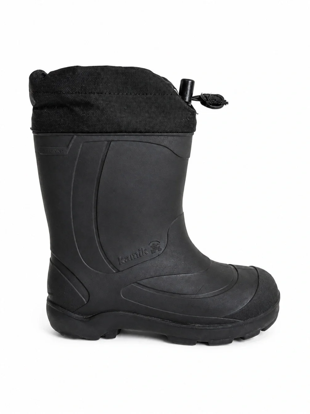 Kamik Kids Snobuster Waterproof Insulated Winter Snow Boots Black 12 Toddler